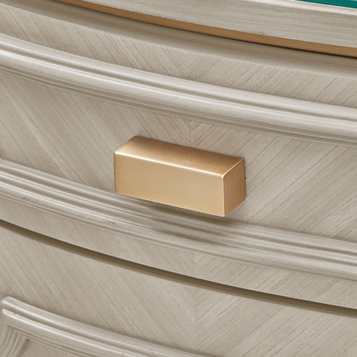 St. Charles - Vanity Desk - Dove Gray - R&R Furniture Gallery (Fountain Valley, CA)