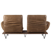 Narech - Sofa With Swivel - Nutmeg Top Grain Leather - R&R Furniture Gallery (Fountain Valley, CA)