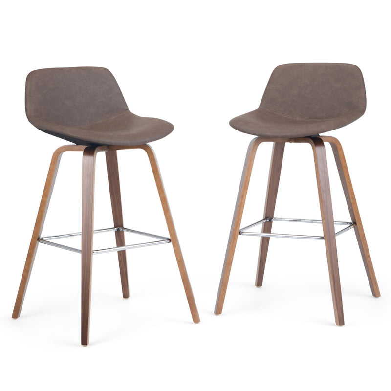 Randolph - Bentwood Multifunctional Counter / Bar Height Stool (Set of 2) - R&R Furniture Gallery (Fountain Valley, CA)