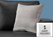 Pillows, Square, Insert Included, Decorative Throw, Hypoallergenic, Modern - R&R Furniture Gallery (Fountain Valley, CA)