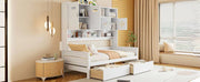 Daybed With All-In-One Cabinet And Shelf - R&R Furniture Gallery (Fountain Valley, CA)