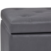 Hamilton - Upholstered Storage Ottoman - R&R Furniture Gallery (Fountain Valley, CA)
