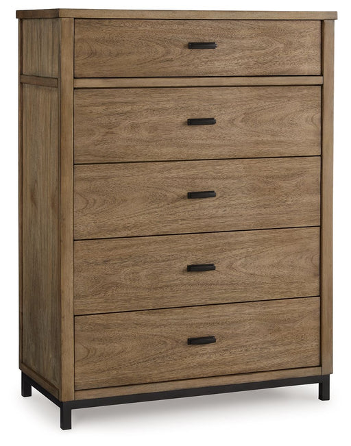 Tomtyn - Five Drawer Chest - Light Brown - R&R Furniture Gallery (Fountain Valley, CA)