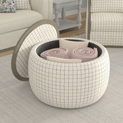 Storage Ottoman - White - R&R Furniture Gallery (Fountain Valley, CA)