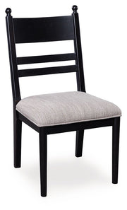 Greddinton - Dining Upholstered Side Chair (Set of 2) - R&R Furniture Gallery (Fountain Valley, CA)