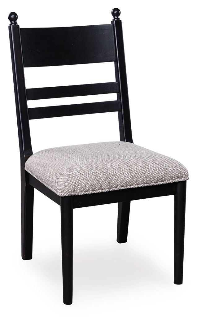 Greddinton - Dining Upholstered Side Chair (Set of 2) - R&R Furniture Gallery (Fountain Valley, CA)