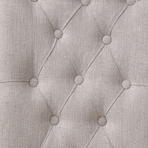 Yabeina - Side Chair (Set of 2) - Beige Linen & Gray - R&R Furniture Gallery (Fountain Valley, CA)