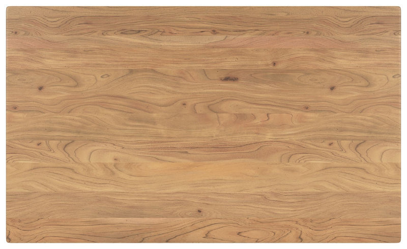 Gretlynn - Rectangular Dining Room Table - Black / Natural - R&R Furniture Gallery (Fountain Valley, CA)