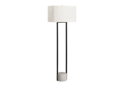 Lighting, Floor Lamp, Contemporary - Black / Beige - R&R Furniture Gallery (Fountain Valley, CA)