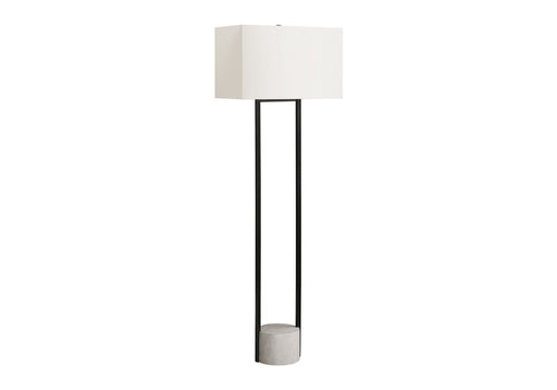 Lighting, Floor Lamp, Contemporary - Black / Beige - R&R Furniture Gallery (Fountain Valley, CA)