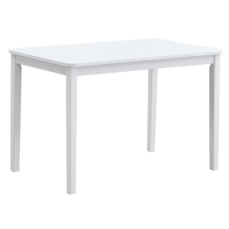Fidelity - 5 Piece Dining Set - White & Gray - R&R Furniture Gallery (Fountain Valley, CA)