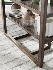 Breckington - Bookcase - Dark Brown - R&R Furniture Gallery (Fountain Valley, CA)