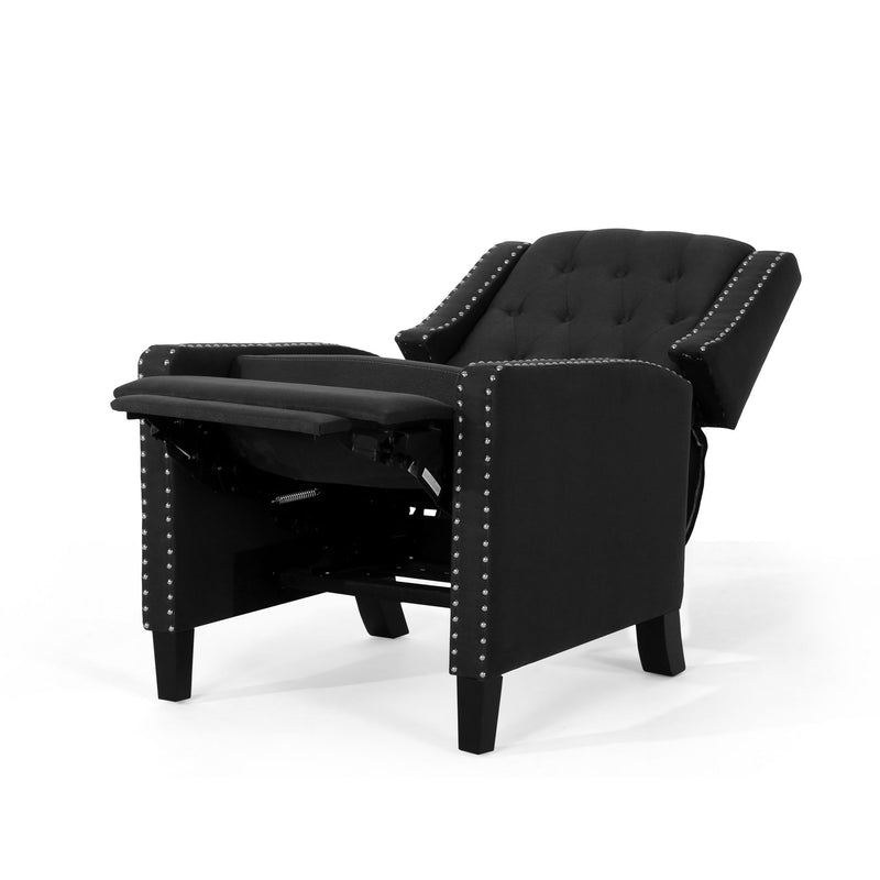Classic Fabric Push Back Chair - R&R Furniture Gallery (Fountain Valley, CA)