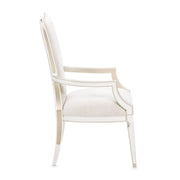 La Marisia - Dining Arm Chair (Set of 2) - Tranquil / Creamy Pearl - R&R Furniture Gallery (Fountain Valley, CA)