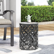 Outdoor Metal Modern Design End Table - R&R Furniture Gallery (Fountain Valley, CA)