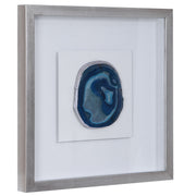 Blue stone shadow box wall decor by Uttermost, featuring a textured stone design ideal for modern interior accents.