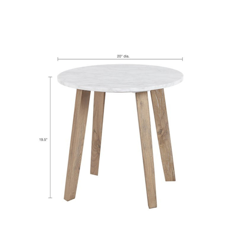 Milo - End Table - White - R&R Furniture Gallery (Fountain Valley, CA)