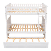 Bunk Bed With Twin Size Trundle, Guardrails - R&R Furniture Gallery (Fountain Valley, CA)