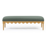 Oodle - Vegan Mohair Bench - R&R Furniture Gallery (Fountain Valley, CA)