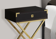 Accent Side Table, Storage Drawer, Stylish Design Contemporary & Modern - R&R Furniture Gallery (Fountain Valley, CA)