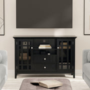 Bedford - Handcrafted Tall TV Media Stand - R&R Furniture Gallery (Fountain Valley, CA)