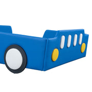 Race Car Shaped Platform Bed With Wheels - R&R Furniture Gallery (Fountain Valley, CA)