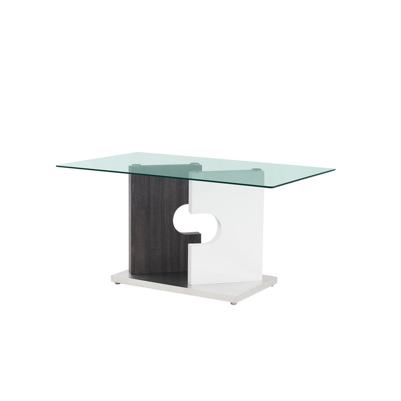 Iris - Dining Table - Gray - R&R Furniture Gallery (Fountain Valley, CA)