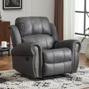 Wide Standard Manual Glider Recliner - R&R Furniture Gallery (Fountain Valley, CA)