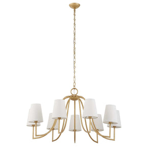 Seville - 9 Light Chandelier - Gold