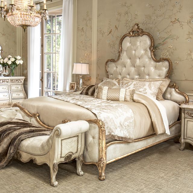 Platine de Royale - Panel Bed - R&R Furniture Gallery (Fountain Valley, CA)