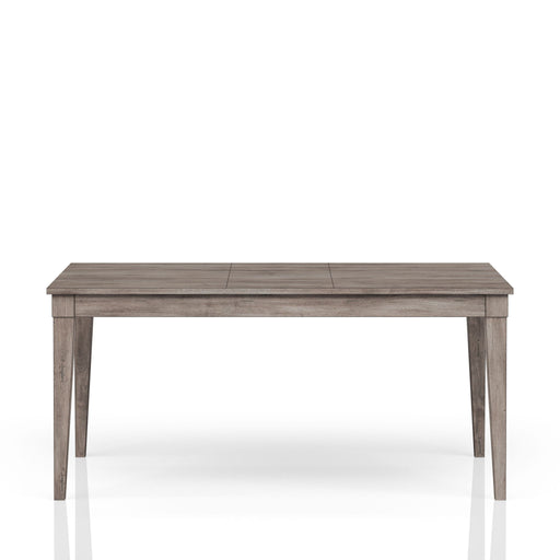Rustic Dining Table 2 Storage Drawers And Leaf - Gray - R&R Furniture Gallery (Fountain Valley, CA)