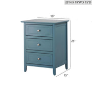 Daniel - 3 Drawer Nightstand - R&R Furniture Gallery (Fountain Valley, CA)