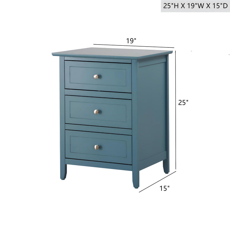 Daniel - 3 Drawer Nightstand - R&R Furniture Gallery (Fountain Valley, CA)