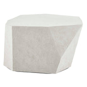 Uttermost Parra outdoor coffee table with a sleek, modern design, featuring a smooth surface and sturdy metal frame.