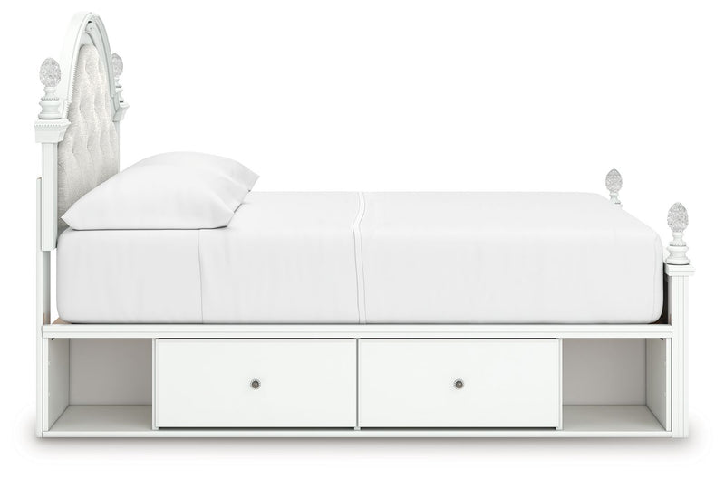 Kozlani - Upholstered Panel Storage Bed - R&R Furniture Gallery (Fountain Valley, CA)