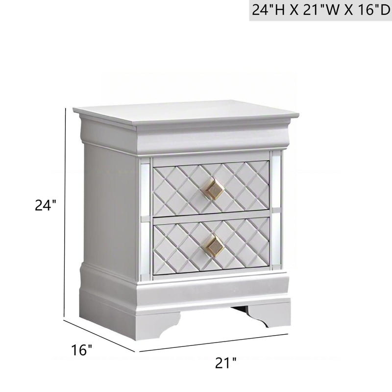 Verona - Nightstand - R&R Furniture Gallery (Fountain Valley, CA)