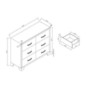 Carlos - 5 Pieces Queen Bedroom Set - Black - R&R Furniture Gallery (Fountain Valley, CA)