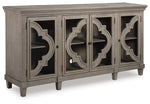 Fossil Ridge - Accent Cabinet - Gray - R&R Furniture Gallery (Fountain Valley, CA)