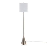 Lumi Source contemporary cone floor lamp with a sleek, modern design and a slim, tall stand perfect for stylish lighting.
