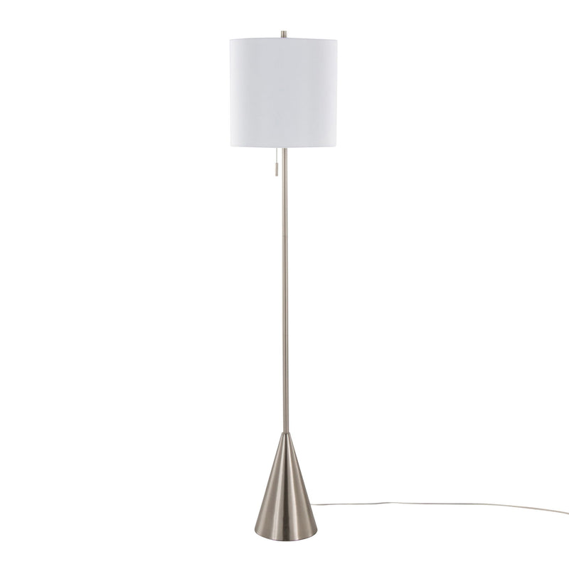 Lumi Source contemporary cone floor lamp with a sleek, modern design and a slim, tall stand perfect for stylish lighting.