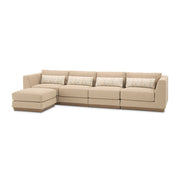 Portrait - 5-Piece Sectional - Toffee / Sienna Brown - R&R Furniture Gallery (Fountain Valley, CA)