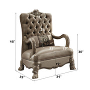 Dresden - Accent Chair w/1 Pillow - R&R Furniture Gallery (Fountain Valley, CA)