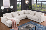 Nadine - Modular Corner Sectional Sofa With Left Facing Chaise - R&R Furniture Gallery (Fountain Valley, CA)