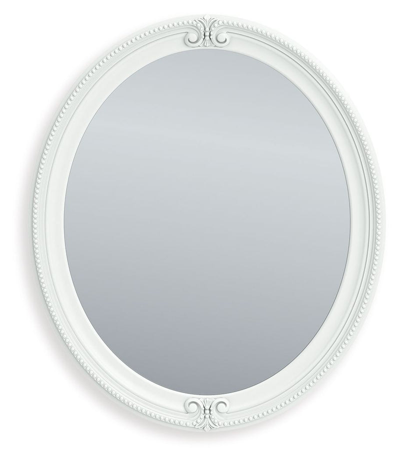 Kozlani - Bedroom Mirror - White - R&R Furniture Gallery (Fountain Valley, CA)