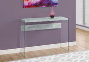 Accent Console Table For Entryway, Glossy Spacious Surface - R&R Furniture Gallery (Fountain Valley, CA)