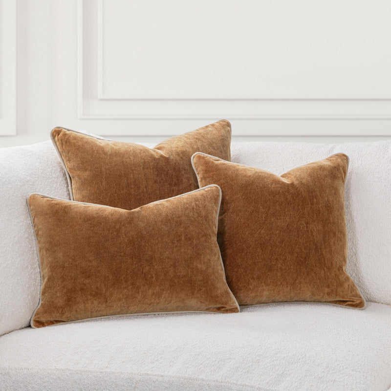 Classic Home Heirloom Velvet SLD Accent Pillow with rich velvet fabric and elegant design for decorative use.