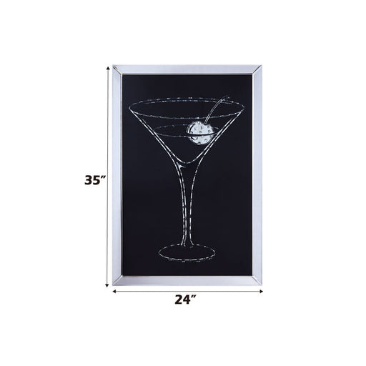 Talisha - 35" Wall Art - Mirrored - R&R Furniture Gallery (Fountain Valley, CA)