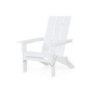 Noble House Aurascape outdoor foldable Adirondack chair with armrests, designed for outdoor relaxation and comfort.