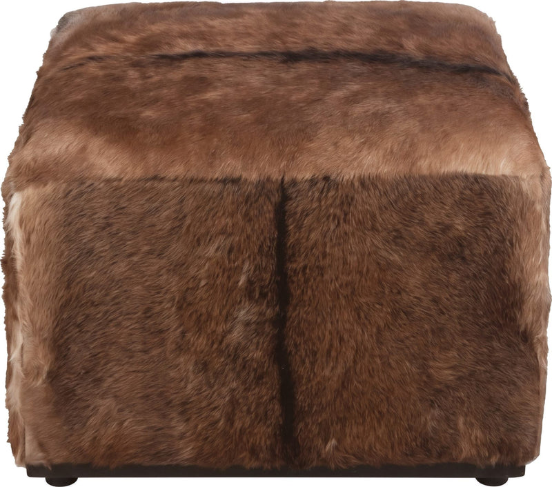 Matola Sq Ottoman - Acorn