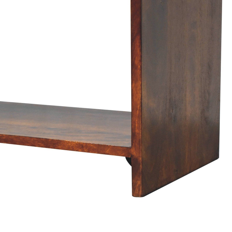 Aspen - Slim Media Unit - Dark Brown - R&R Furniture Gallery (Fountain Valley, CA)